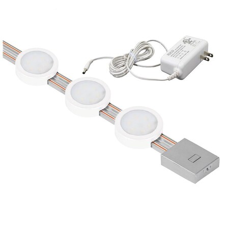 Jesco 18 in. Dimmable Radianz Track - White KIT-RZ-T18-RD3-30-WH